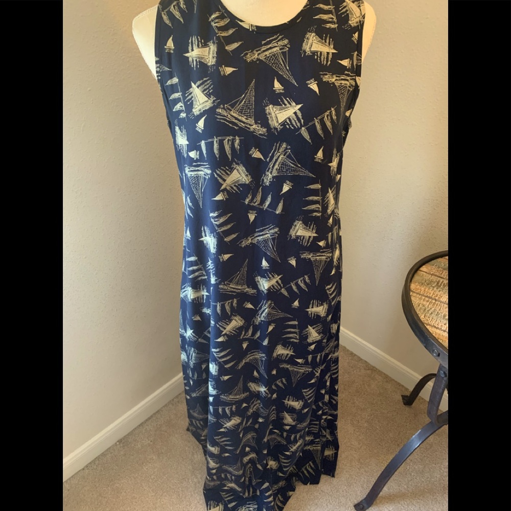 RALPH LAUREN Silk Summer Sheath Dress